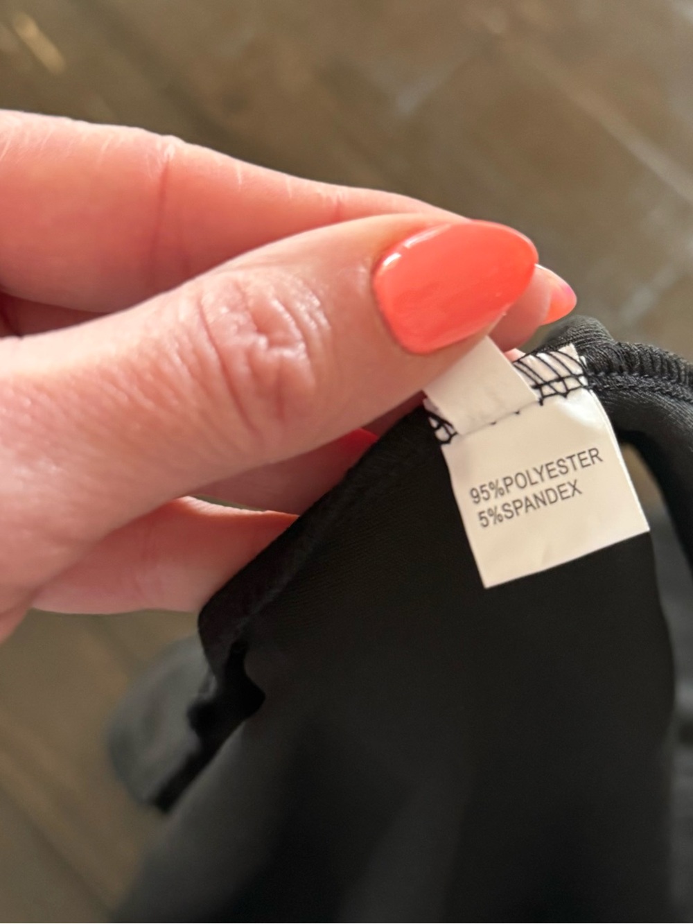 NWOT Black Athletic Dress - Picture 5 of 5
